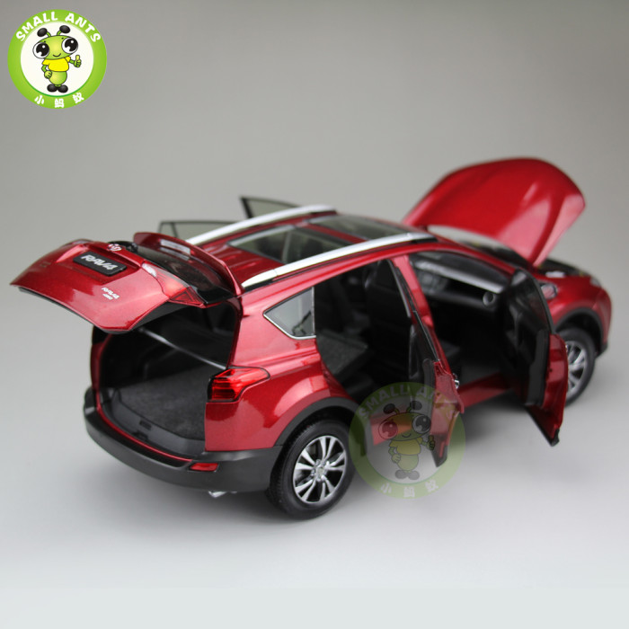 1/18 Toyota RAV4 Diecast SUV Car Model Toys for Kids gifts collection hobby