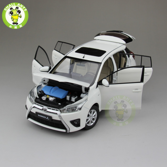 1/18 Toyota Yaris L Diecast model Car Toys Kids Gifts