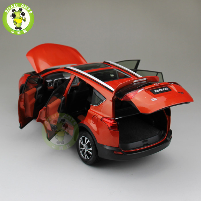 1/18 Toyota RAV4 Diecast SUV Car Model Toys for Kids gifts collection hobby