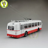 1/43 Classic Ziu-5 Soviet Union Russia Trolleybus City bus Diecast model Car Bus toys kids gifts