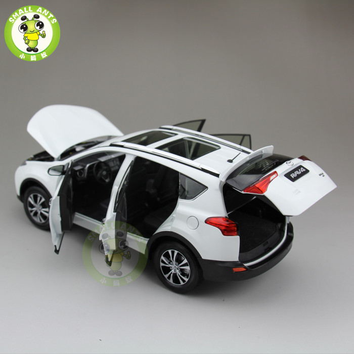1/18 Toyota RAV4 Diecast SUV Car Model Toys for Kids gifts collection hobby