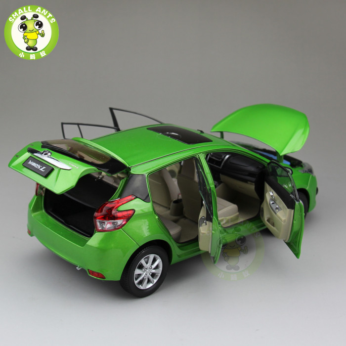 1/18 Toyota Yaris L Diecast model Car Toys Kids Gifts