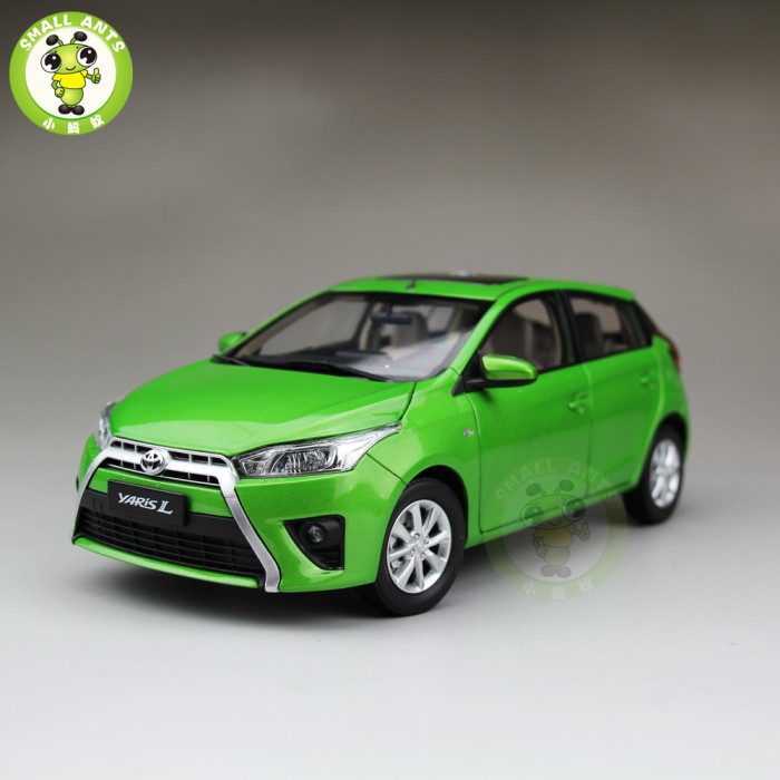 1/18 Toyota Yaris L Diecast model Car Toys Kids Gifts