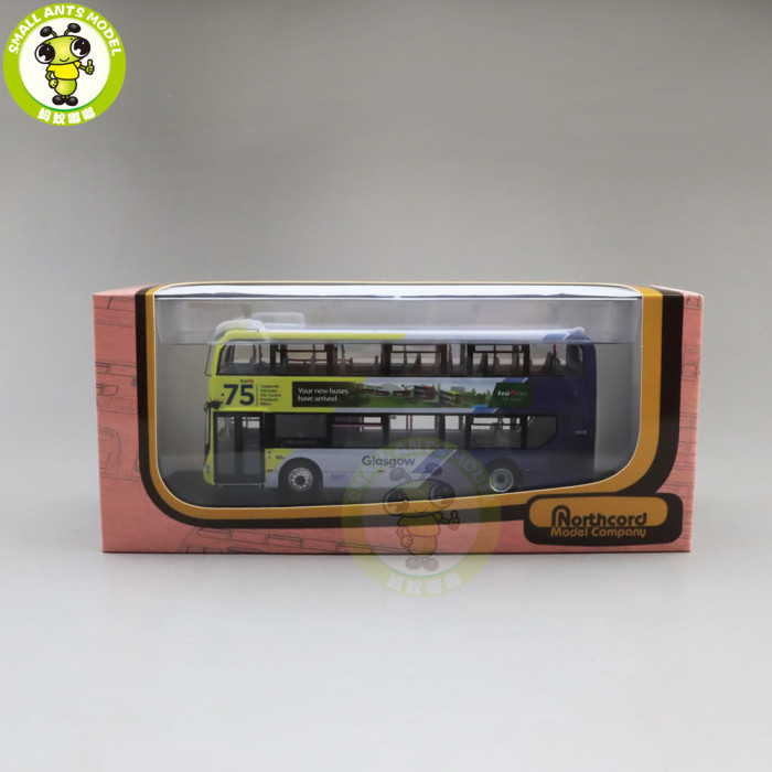 1/76 UKBUS 6514 ADL Enviro400 MMC 10.5M First Glasgow diecast car Bus model