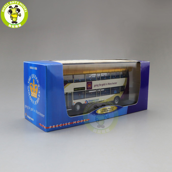 1/76 CMNL UKBUS1008 Dennis Trident/Alexander ALX400 Stagecoach Manchester DIecast Bus Car Model