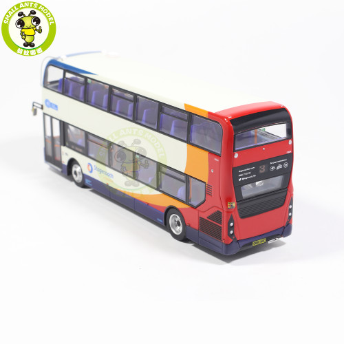 1/76 UKBUS 6504 ADL Enviro400 MMC 10.9m Stagecoach in Oxfordshire diecast car Bus model
