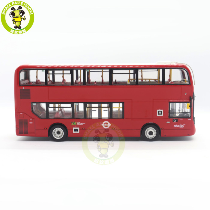 1/76 UKBUS 6509 ADL Enviro400 MMC Abellio London diecast Double Decker car Bus model