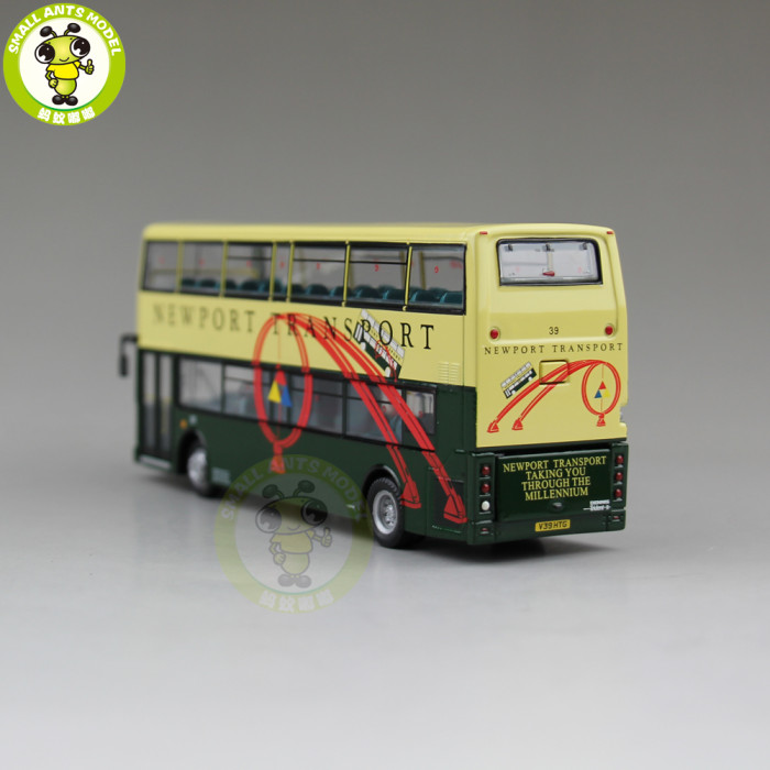 1/76 CMNL UKBUS 1011 Alexander Dennis Trident/ALX400 Newport Transport Diecast Model Bus Car
