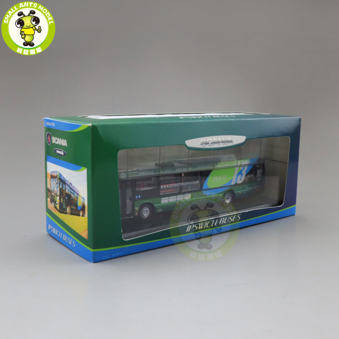 1/76 CMNL UKBUS 7013 Scania OmniCity Ipswich Buses diecast model car Bus