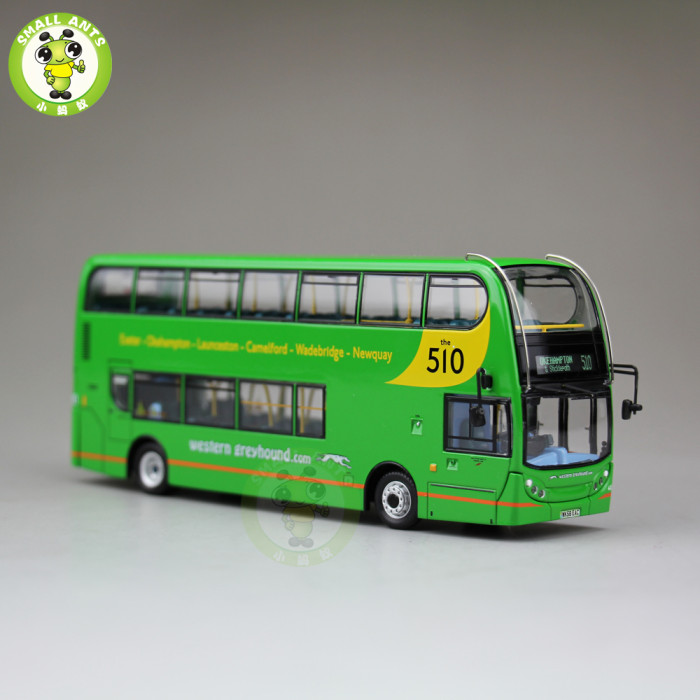 1/76 CMNL UKBUS 6027 Alexander Dennis Enviro400 10.8m Western Greyhound Diecast Model Car Bus