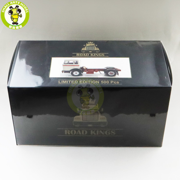 1/18 ROAD KINGS KK Benz Lps 1632 Tractor Truck 1969 Diecast Model Car Toy Gifts