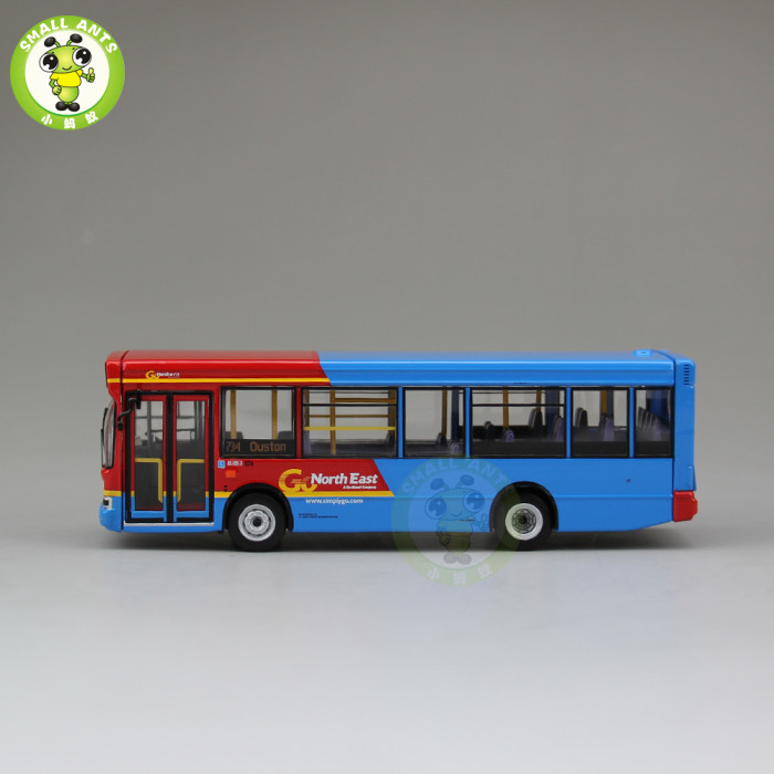 1/76 CMNL UKBUS 3007 Transbus Mini Pointer Dart Go North East Diecast model bus car 