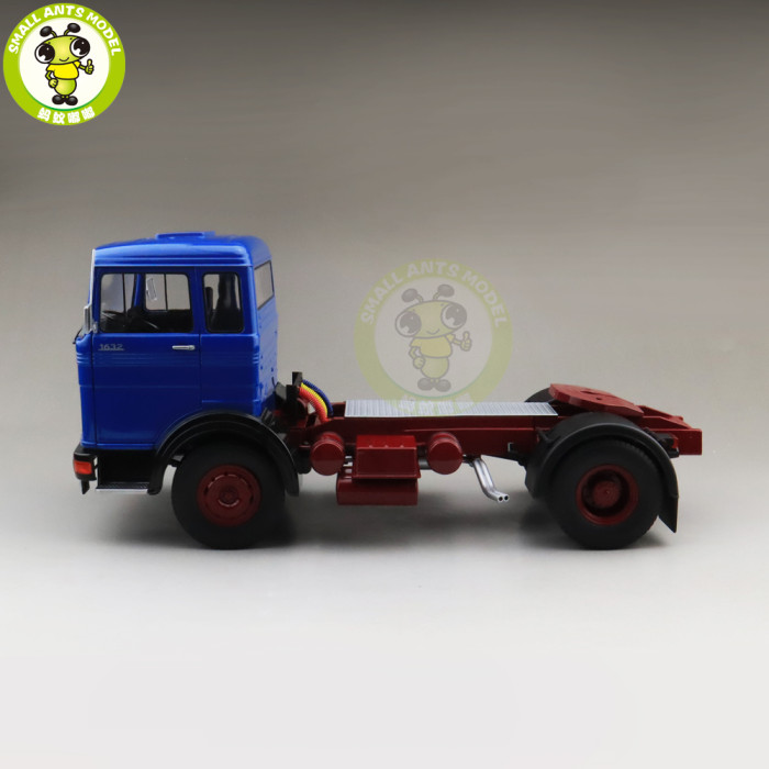 1/18 ROAD KINGS KK Benz Lps 1632 Tractor Truck 1969 Diecast Model Car Toy Gifts