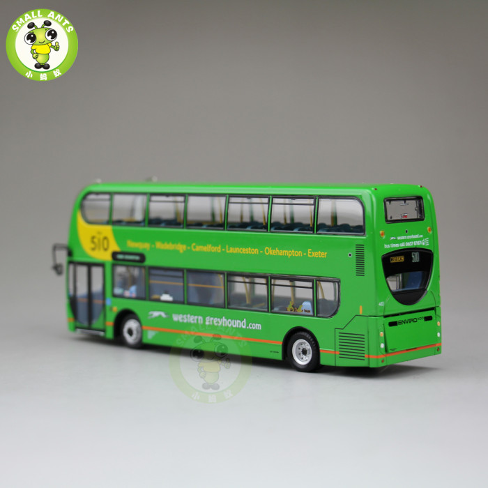 1/76 CMNL UKBUS 6027 Alexander Dennis Enviro400 10.8m Western Greyhound Diecast Model Car Bus