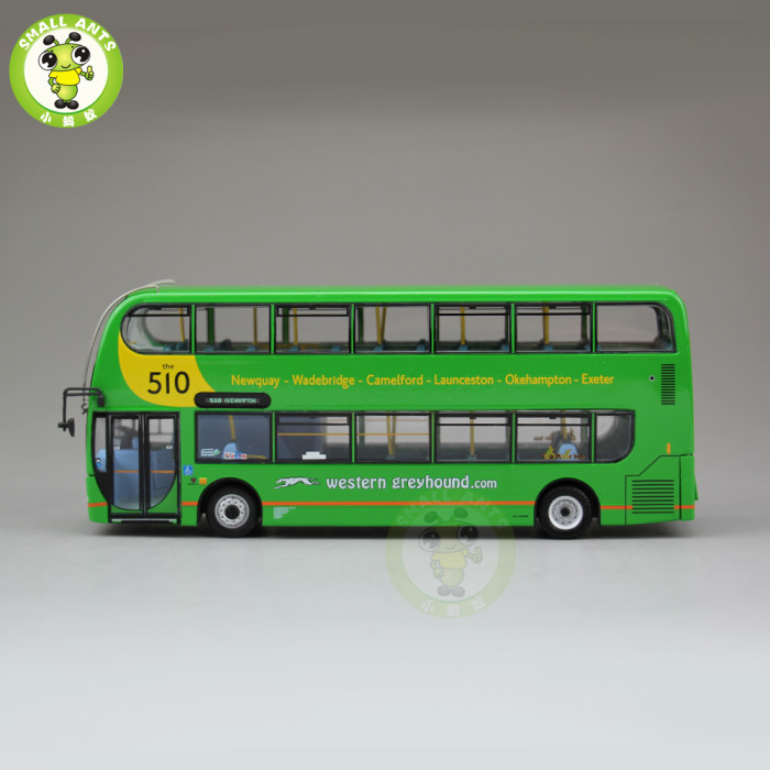 1/76 CMNL UKBUS 6027 Alexander Dennis Enviro400 10.8m Western Greyhound Diecast Model Car Bus
