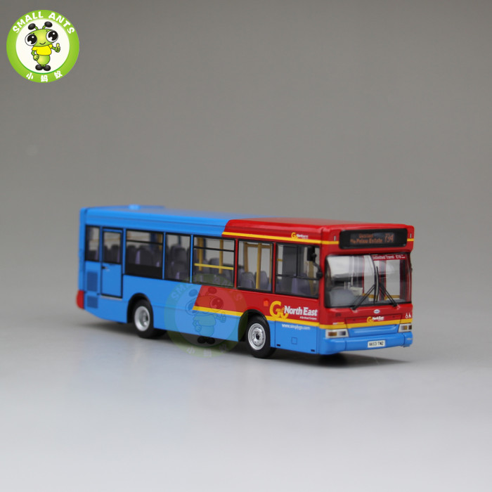 1/76 CMNL UKBUS 3007 Transbus Mini Pointer Dart Go North East Diecast model bus car 
