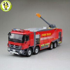 1/50 Mercedes Benz Actors China JieDa Foam Fire Truck Diecast Model Car