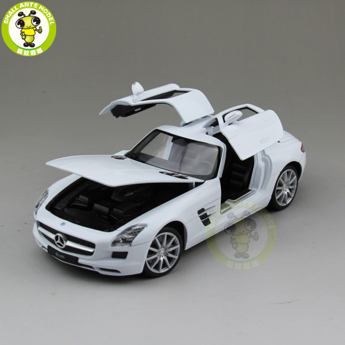 1/24 Mercedes Benz SLS AMG Welly 24025 diecast model car Toys Kids Gifts