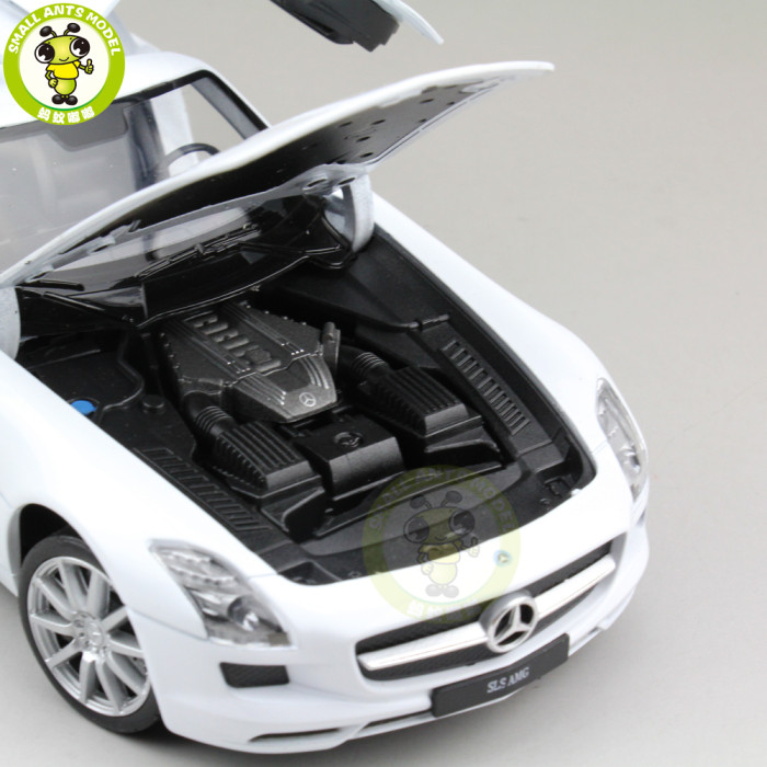 1/24 Mercedes Benz SLS AMG Welly 24025 diecast model car Toys Kids Gifts