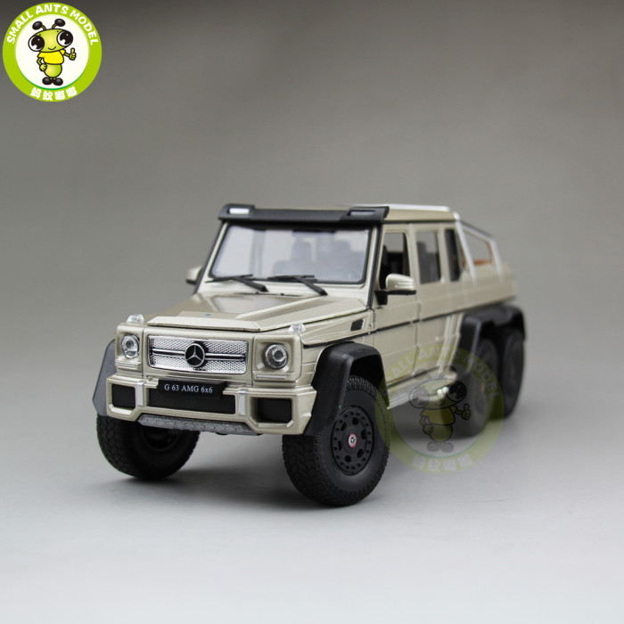 1/24 Mercedes Benz G 63 G63 AMG 6×6 SUV Pickup Welly 24061 diecast model Car 