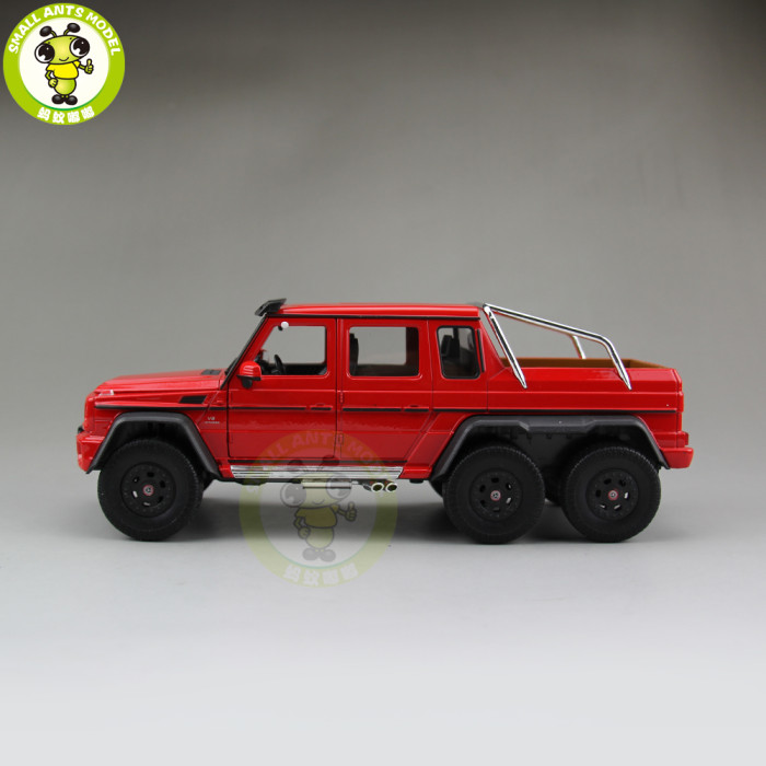 1/24 Mercedes Benz G 63 G63 AMG 6×6 SUV Pickup Welly 24061 diecast model Car 