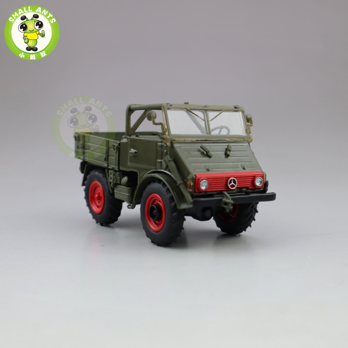 1/43 Mercedes Benz Unimog 401 Diecast Model Car Truck Toys Kids Boy Girl Gifts