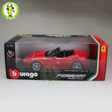 1/18 Ferrari California T Open Top Bburago 16007 Diecast Model Car Toys Boys Girls Gifts