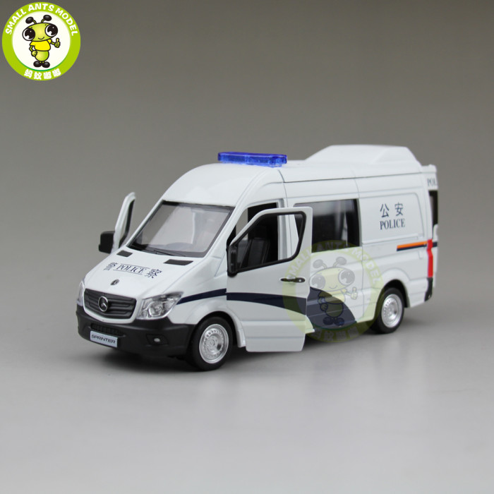 5 inch RMZ Benz Sprinter MPV Diecast Model Car Toy Boy Girl Gift Pull Back