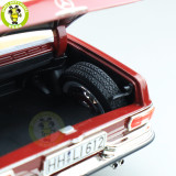 1/18 Norev 1968 Mercedes Benz 280 SE Diecast Car SUV Model Toys GIFT Red