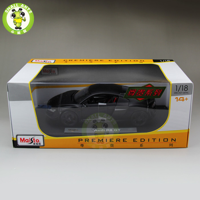 1/18 Maisto Audi R8 GT Diecast Model Racing Car Toys Kids Gifts