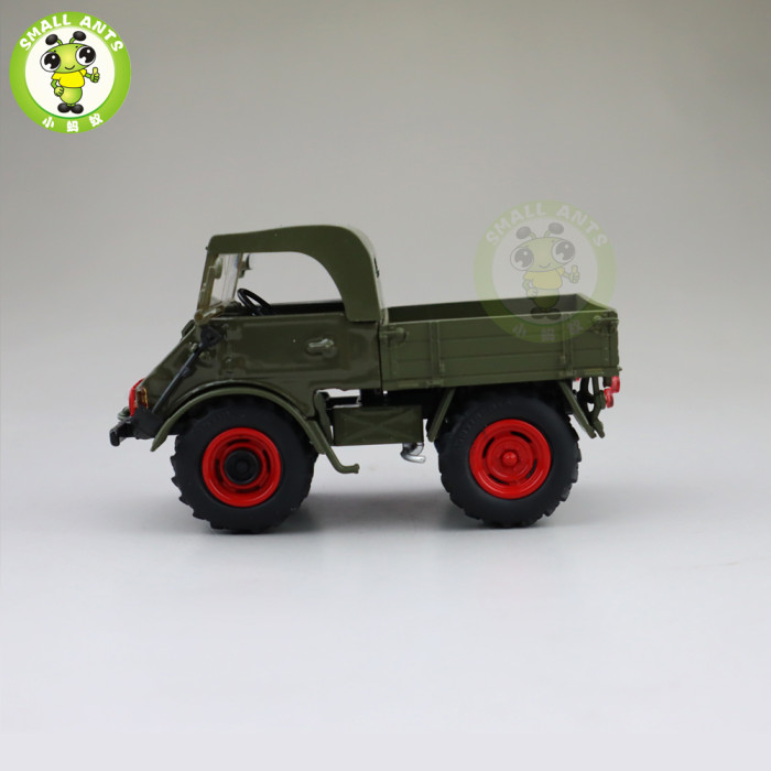 1/43 Mercedes Benz Unimog 401 Diecast Model Car Truck Toys Kids Boy Girl Gifts