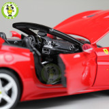 1/18 Ferrari California T Open Top Bburago 16007 Diecast Model Car Toys Boys Girls Gifts