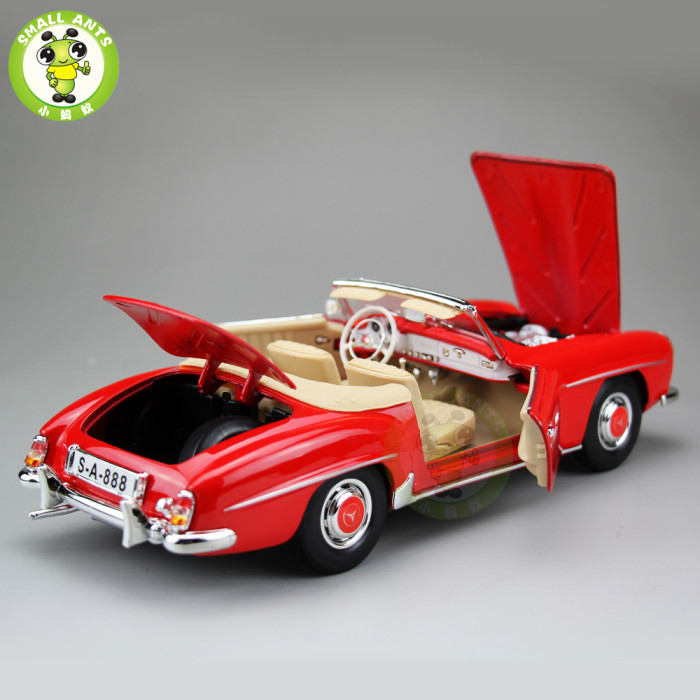 1/18 1955 Mercedes Benz 190SL Maisto 31824 Diecast Model Car Toys Kids Gifts