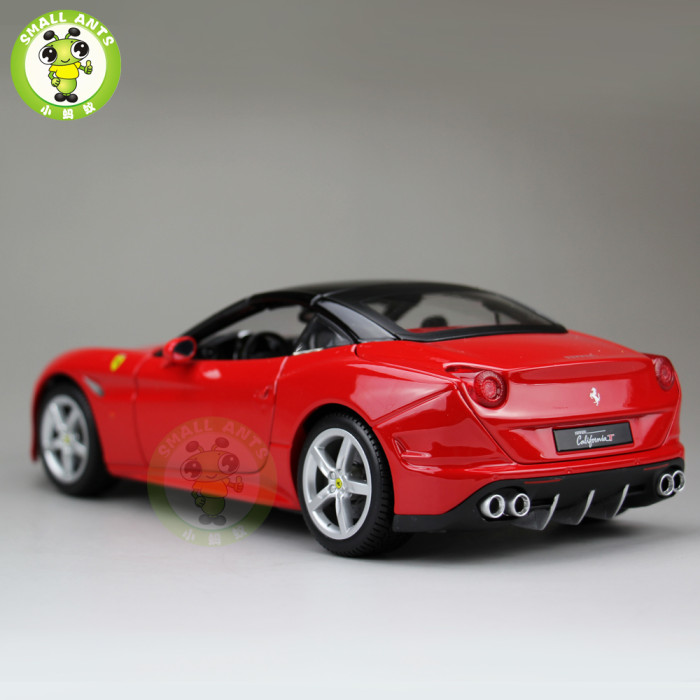 1/18 Ferrari California T Closed Top Bburago 16003 Diecast Model Car Toys Boys Girls Gifts