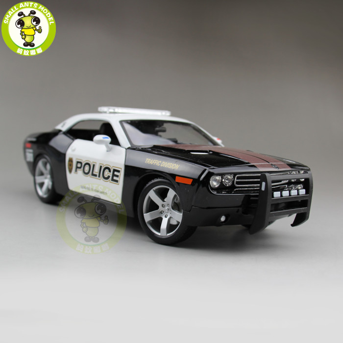 1/18 Maisto 2006 DODGE Challenger Concept Police Car Diecast Model Car Toys Kids Gifts