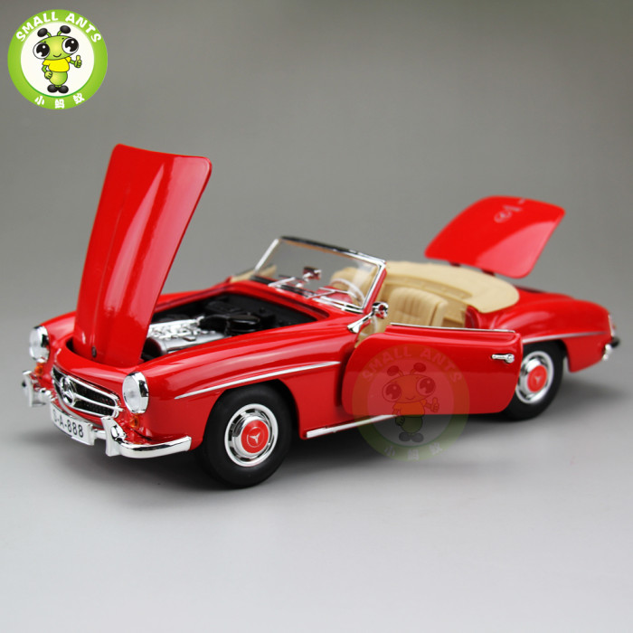 1/18 1955 Mercedes Benz 190SL Maisto 31824 Diecast Model Car Toys Kids Gifts