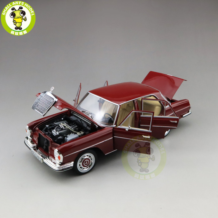1/18 Norev 1968 Mercedes Benz 280 SE Diecast Car SUV Model Toys GIFT Red