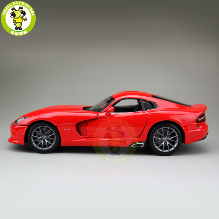 1/18 Maisto Dodge 2013 SRT Viper GTS Diecast Model Car Toys Kids Gifts