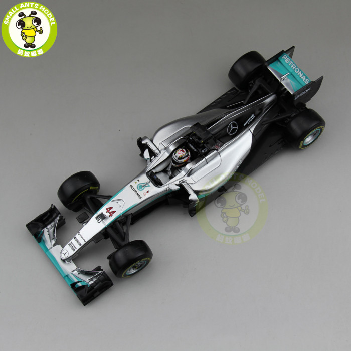 1/18 BBURAGO 18001 Mercedes Benz F1 W07 Hybrid Racing Diecast Model Car