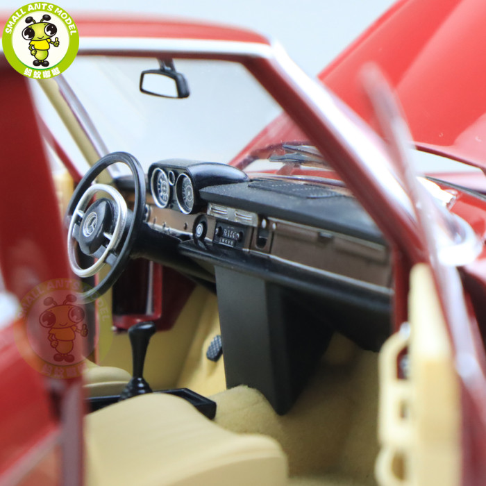 1/18 Norev 1968 Mercedes Benz 280 SE Diecast Car SUV Model Toys GIFT Red