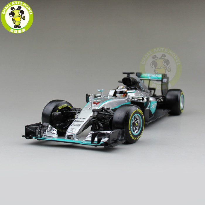 1/18 BBURAGO 18001 Mercedes Benz F1 W07 Hybrid Racing Diecast Model Car