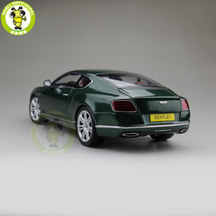 1/18 Paragon Bentley Continental GT Closed Top Diecast Model Car Toys kids gift collection