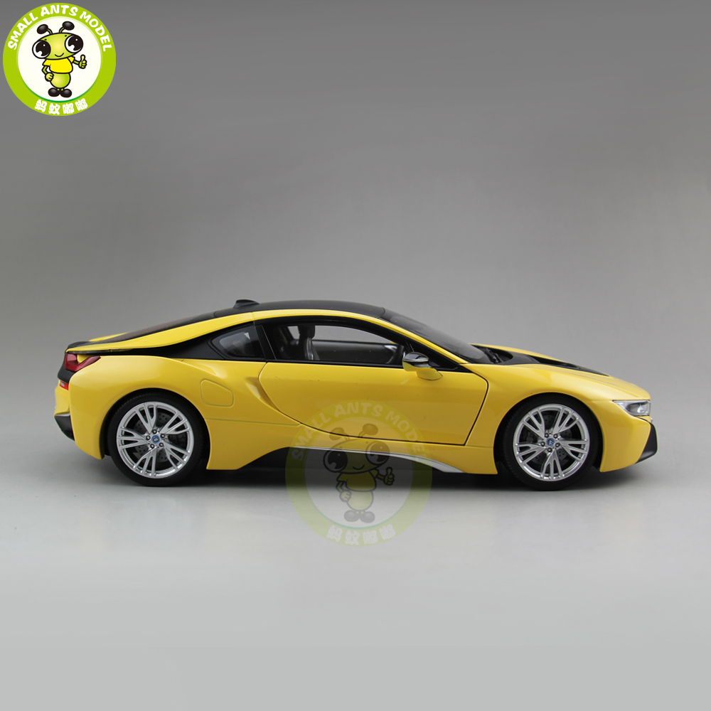1/18 Paragon BMW i8 Electric sports car Diecast Model Car Toys