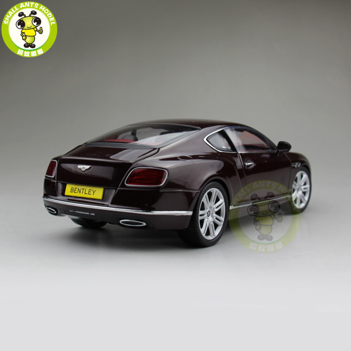 1/18 Paragon Bentley Continental GT Closed Top Diecast Model Car Toys kids gift collection