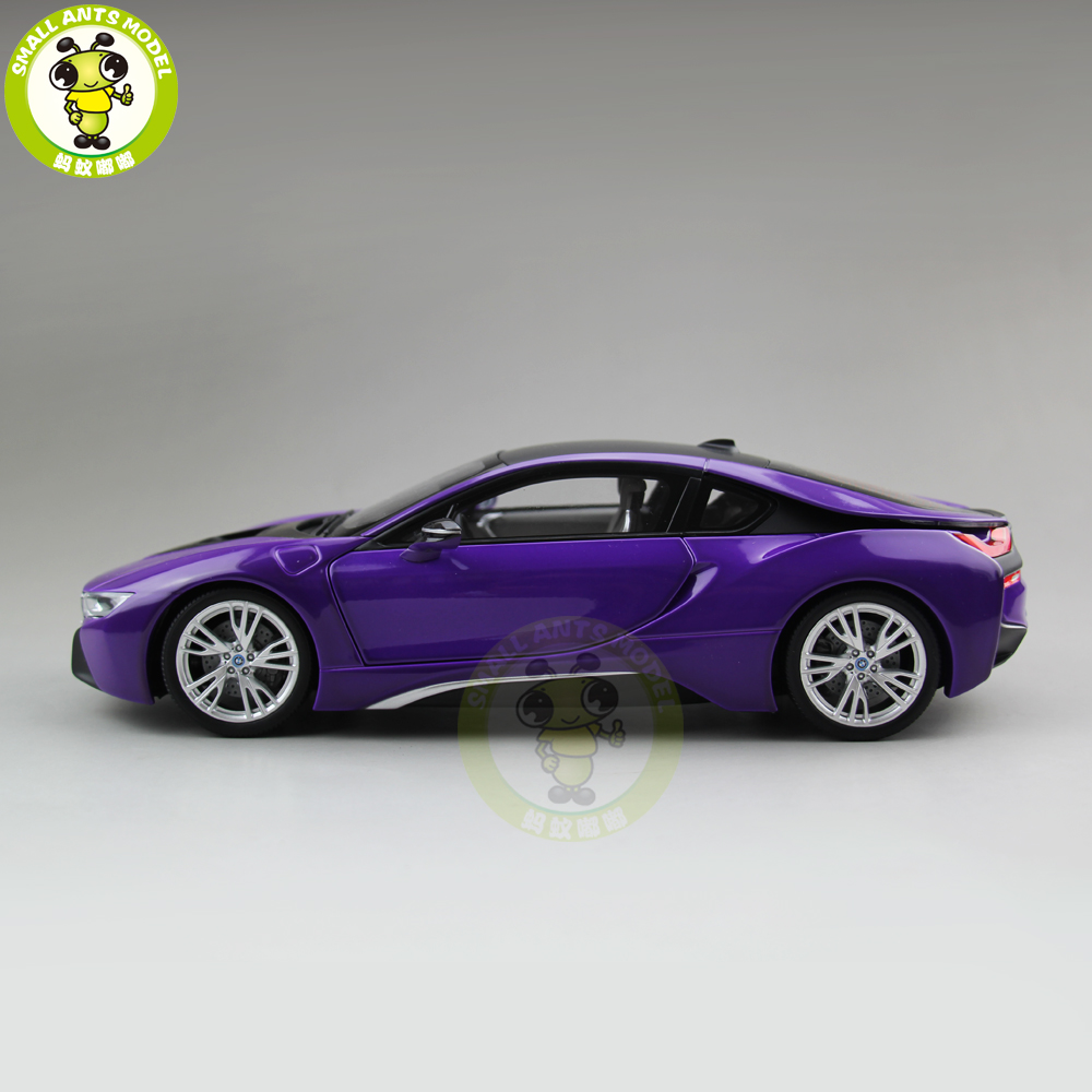 1/18 Paragon BMW i8 Electric sports car Diecast Model Car Toys