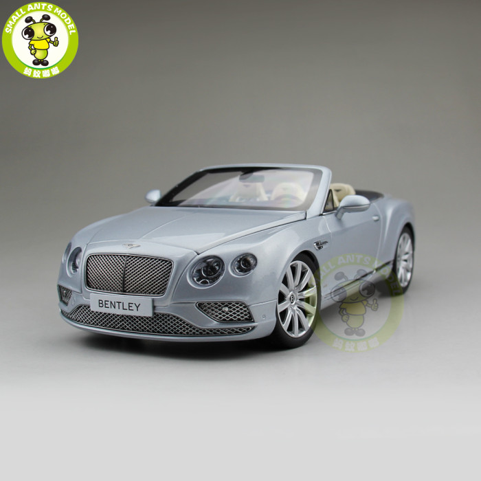 1/18 Paragon Bentley Continental GT Open Top Diecast Model Car Toys kids gift collection