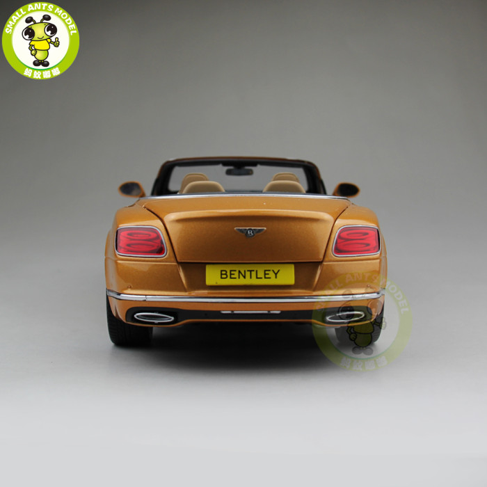 1/18 Paragon Bentley Continental GT Open Top Diecast Model Car Toys kids gift collection