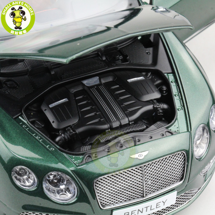 1/18 Paragon Bentley Continental GT Closed Top Diecast Model Car Toys kids gift collection