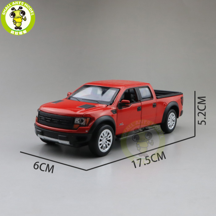 1/34 Ford F150 F 150 RAPTOR Pickup Truck Diecast Car Model toys kids Boys Gifts