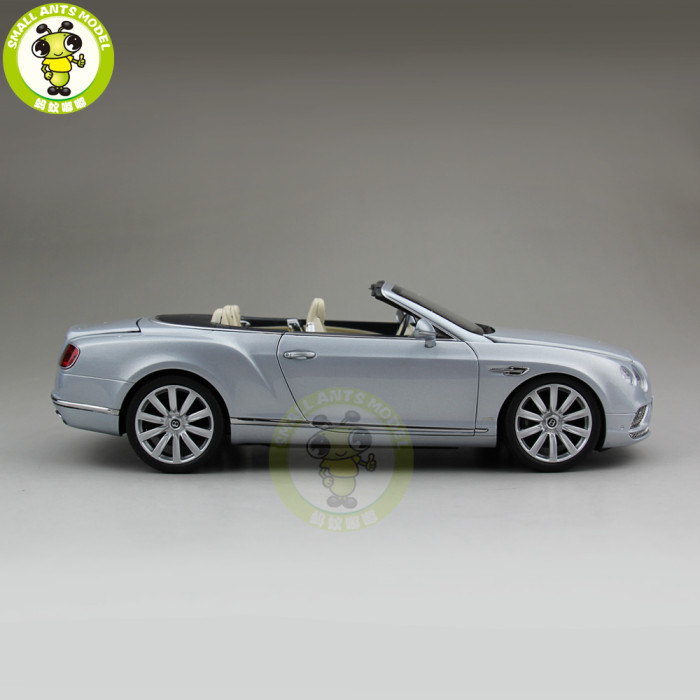 1/18 Paragon Bentley Continental GT Open Top Diecast Model Car Toys kids gift collection